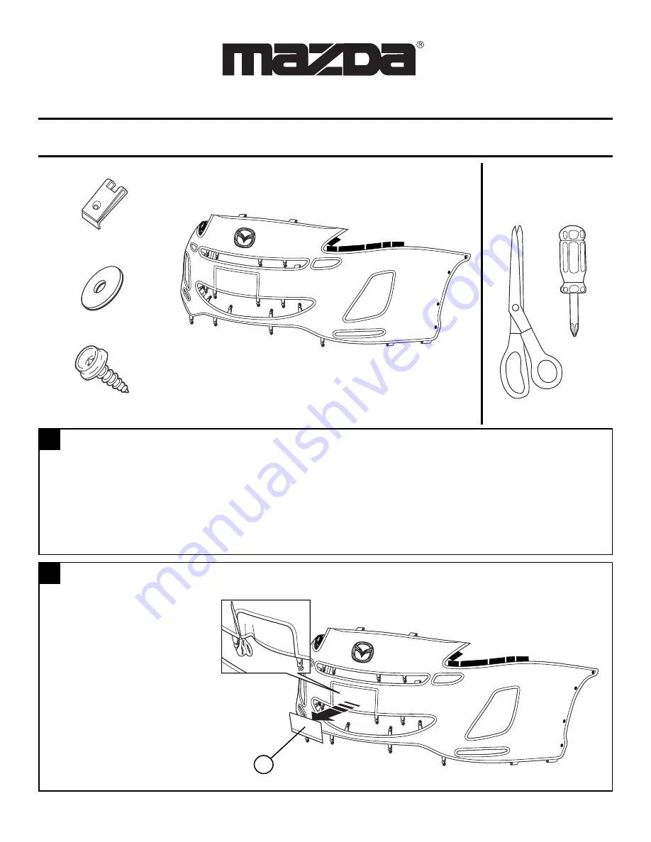 Mazda 0000-8G-L12 Installation Instructions Download Page 1