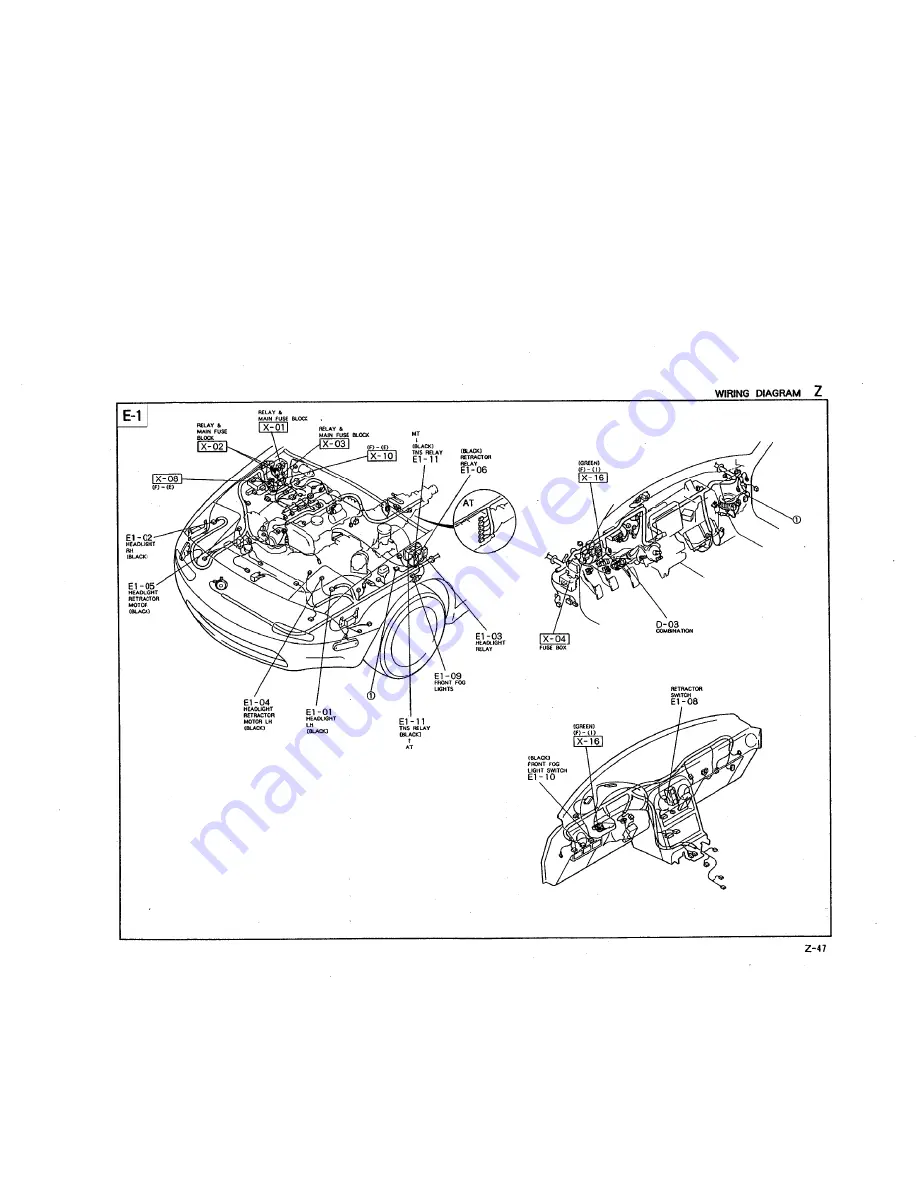 Mazda 1990 MX-5 Workshop Manual Download Page 856