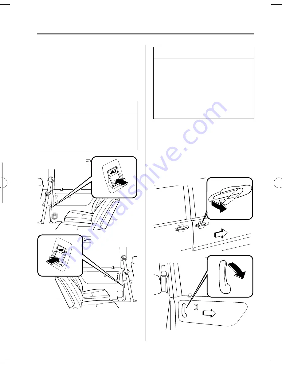 Mazda 2005 MPV Owner'S Manual Download Page 99