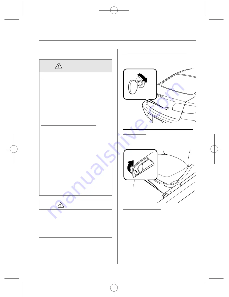 Mazda 2006 Mazda3 4-Door Owner'S Manual Download Page 83