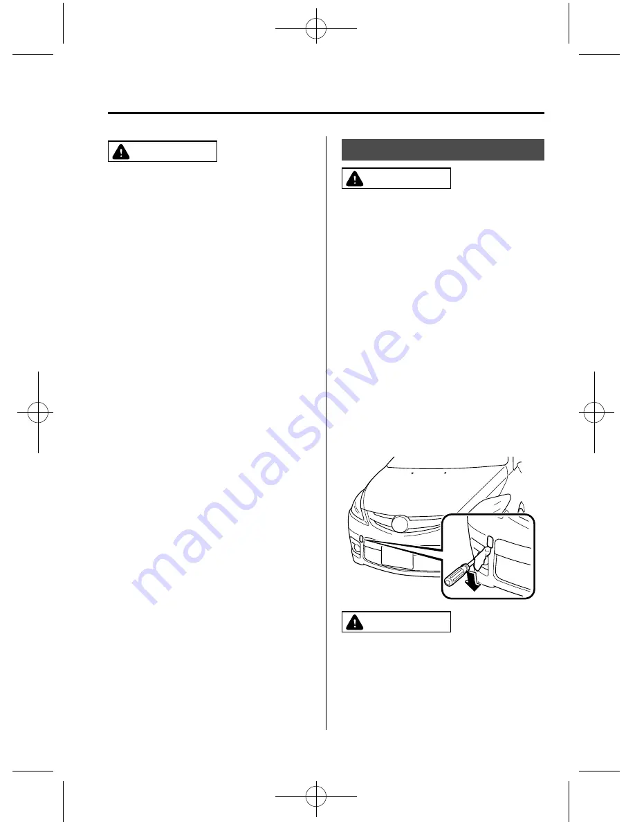 Mazda 2010 Mazda5 Owner'S Manual Download Page 267