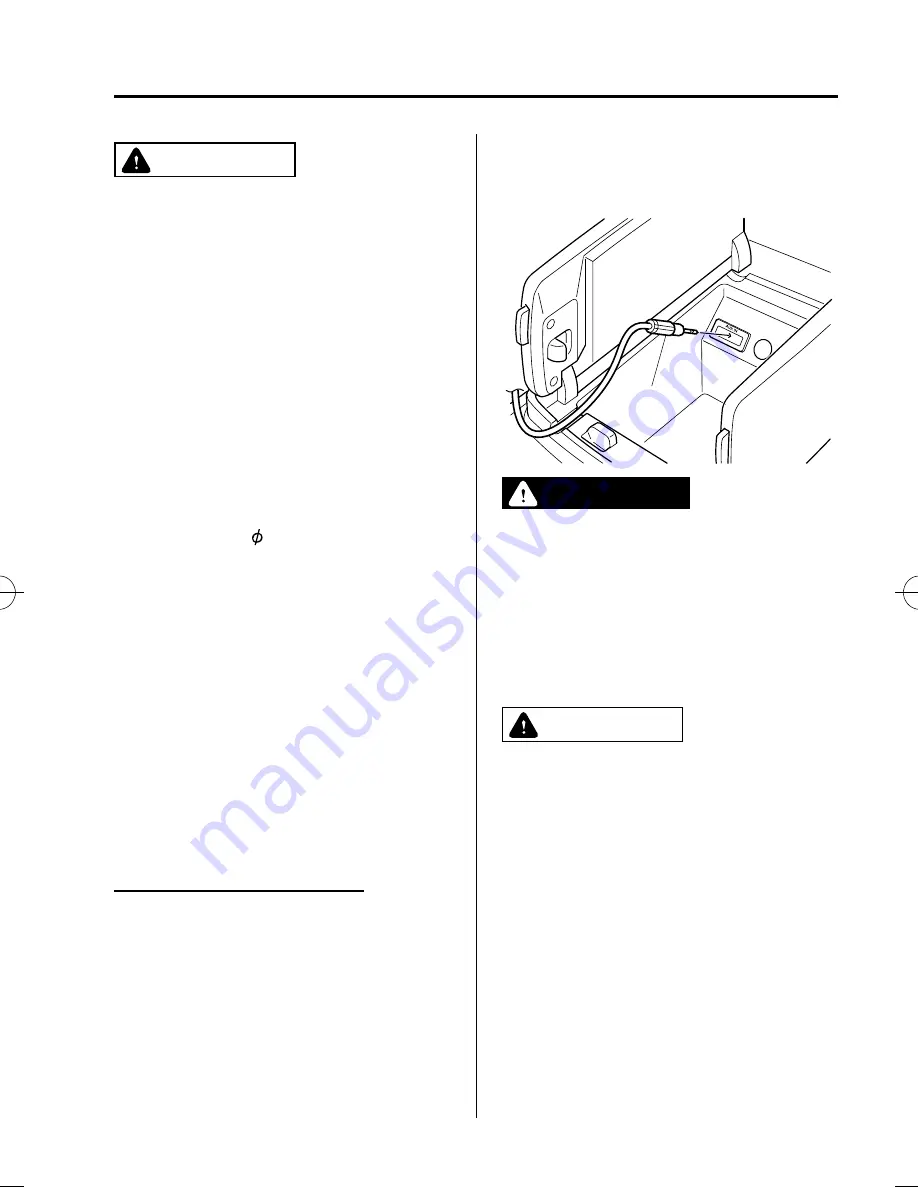 Mazda 2011 CX-9 Owner'S Manual Download Page 322