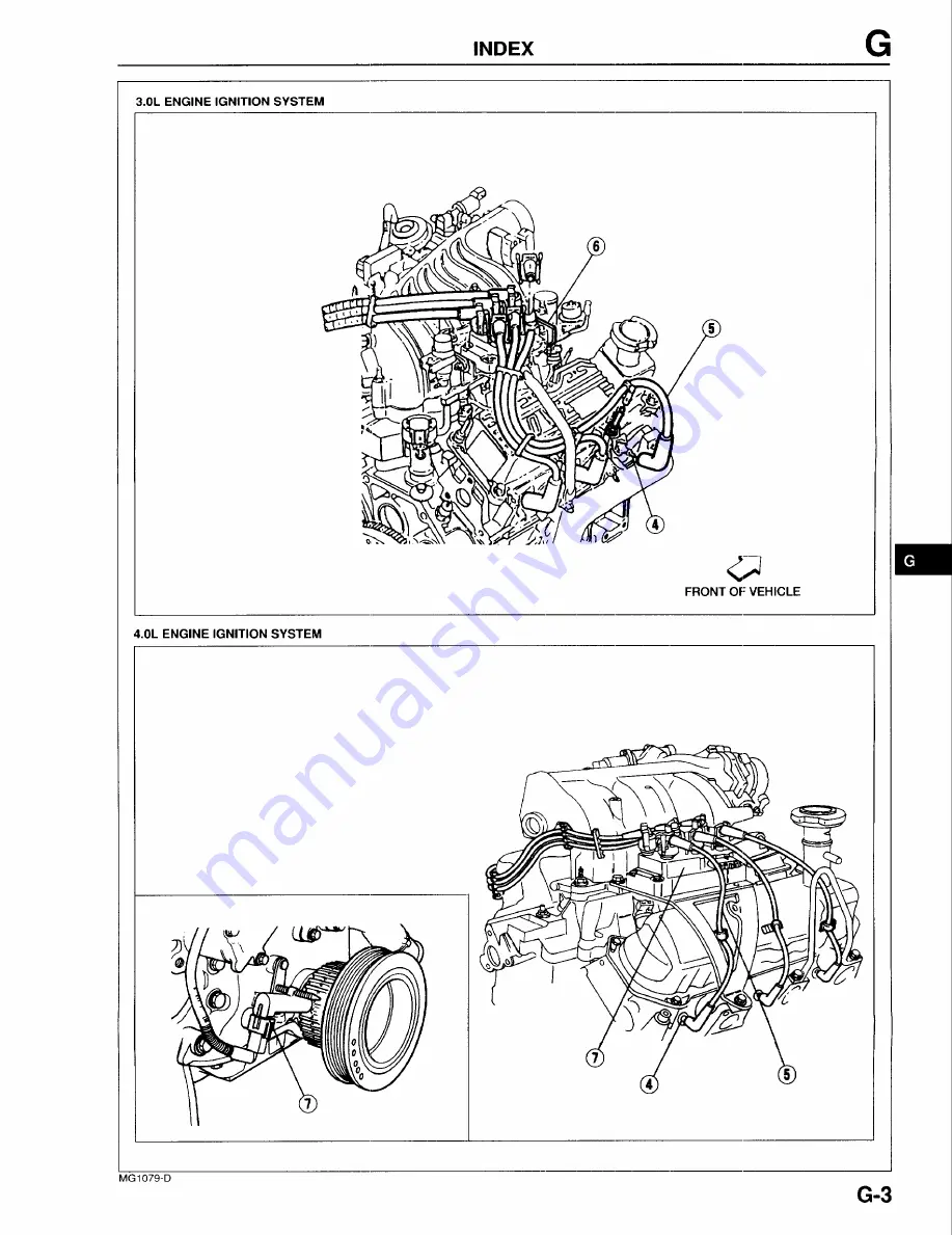 Mazda B-Series 1997 Workshop Manual Download Page 581