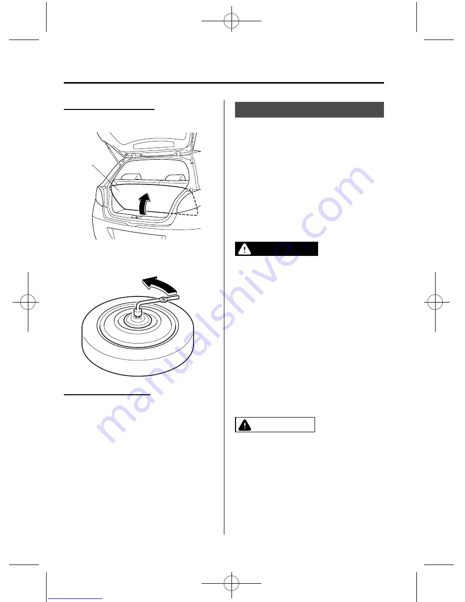 Mazda Demio Owner'S Manual Download Page 228