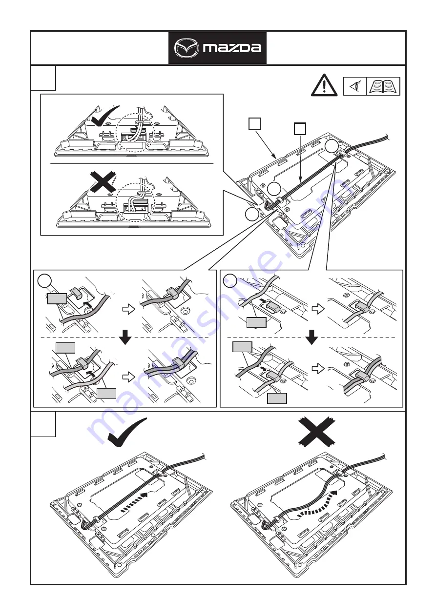 Mazda DFR5 V7 440 Installation Instruction Download Page 12