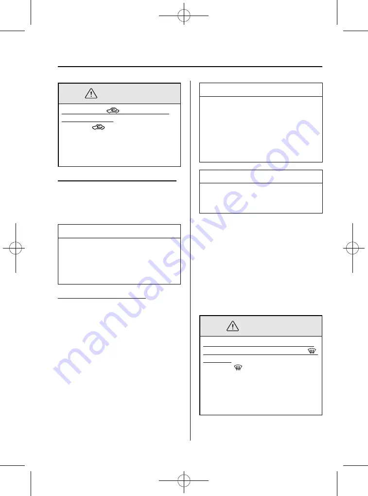 Mazda Mazda5 Owner'S Manual Download Page 209