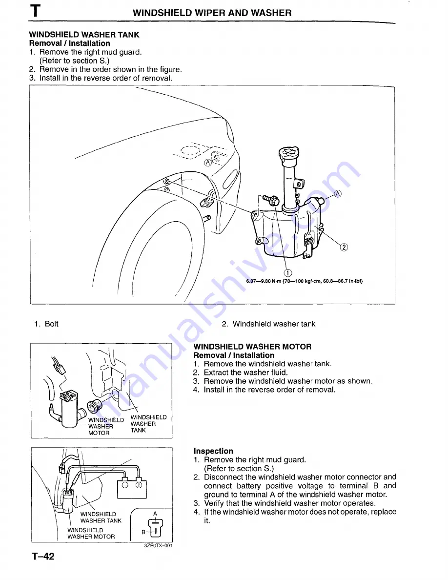 Mazda Millenia 1996 Скачать руководство пользователя страница 1070