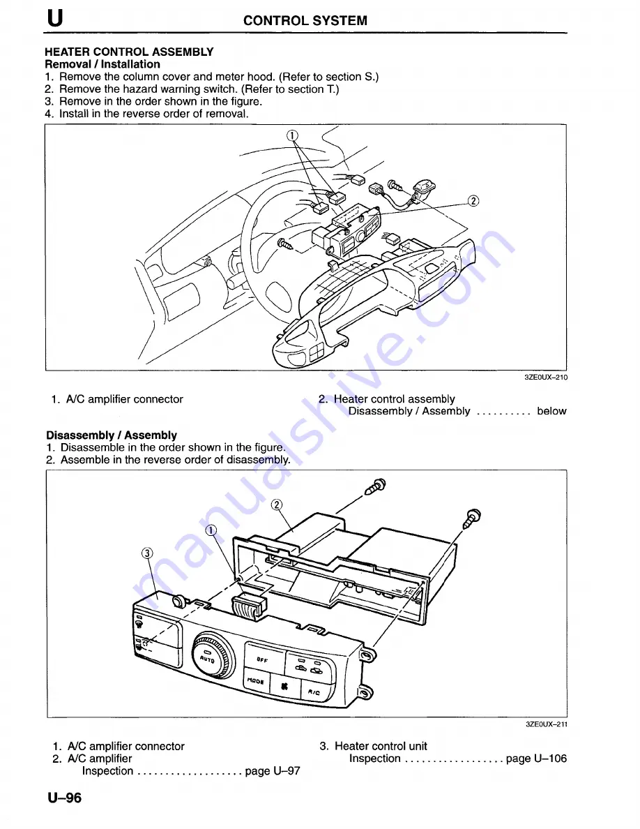 Mazda Millenia 1996 Скачать руководство пользователя страница 1233