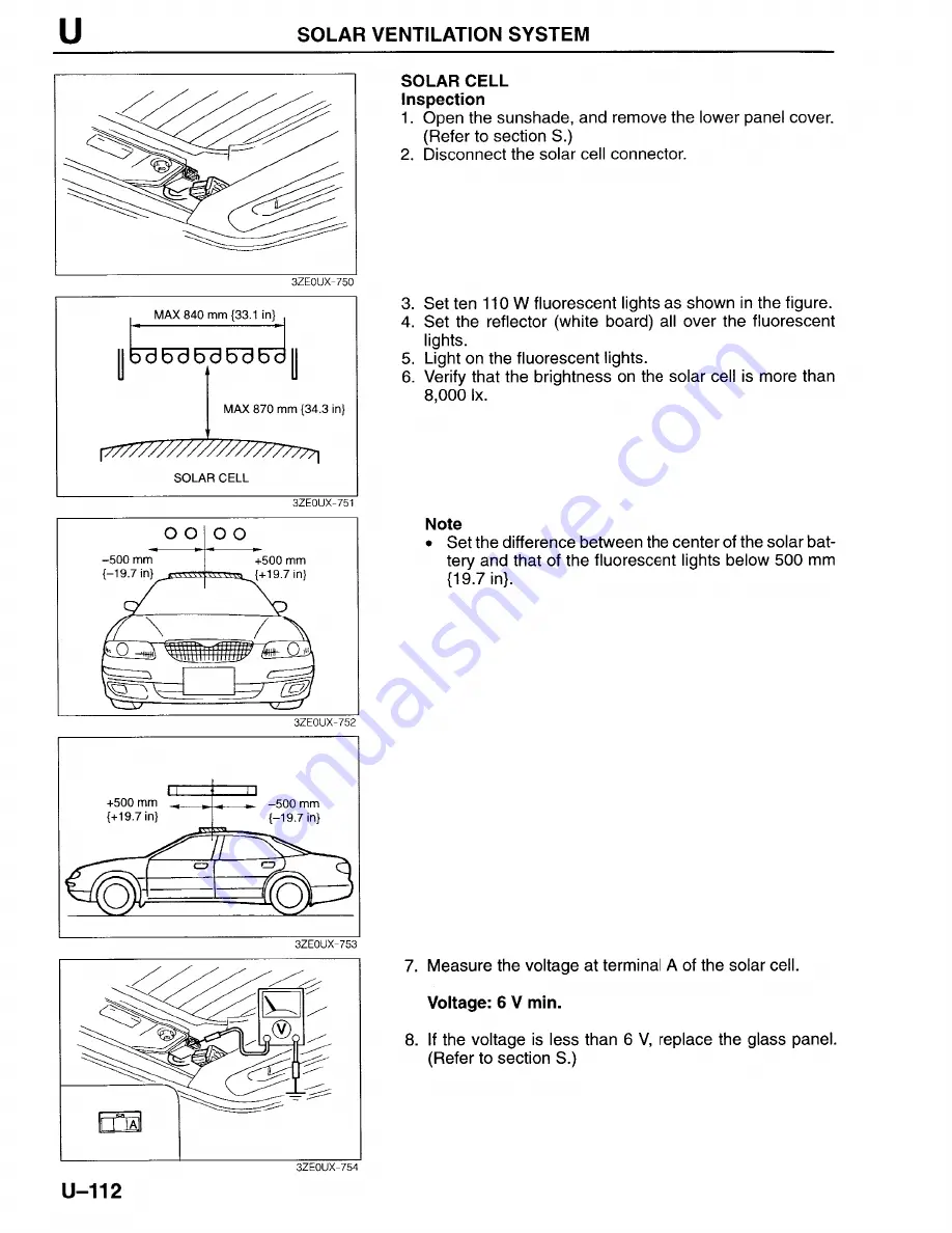 Mazda Millenia 1996 Workshop Manual Download Page 1249