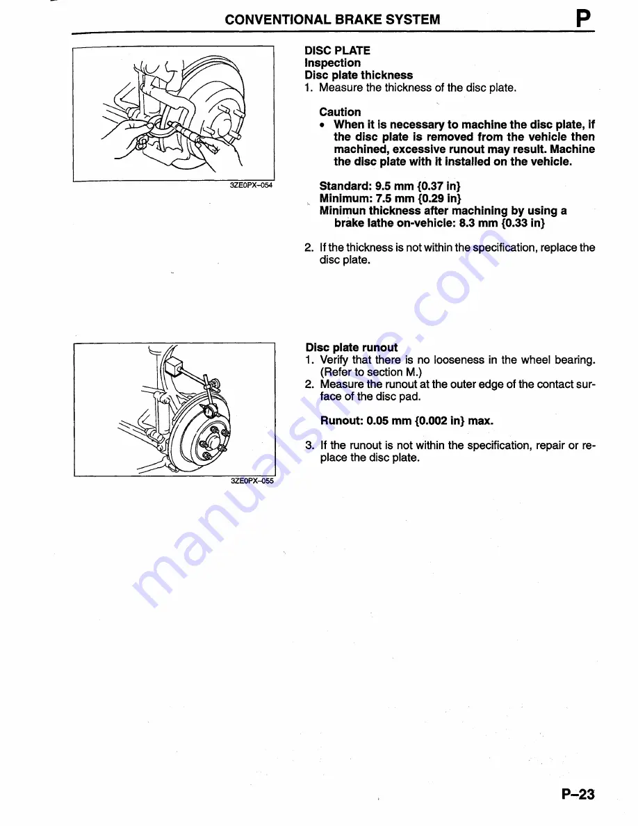 Mazda Millenia 1996 Workshop Manual Download Page 809