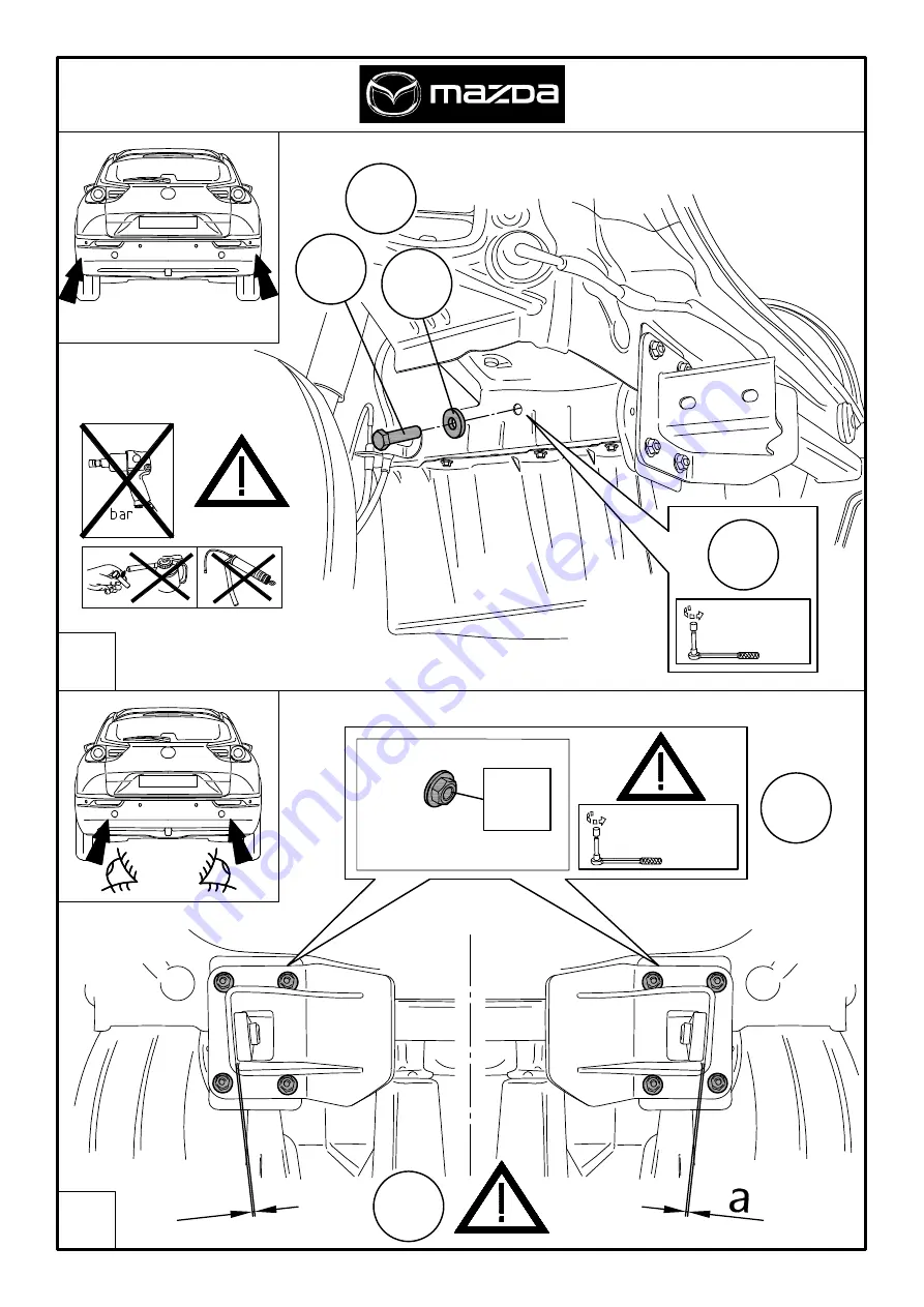 Mazda MVG 4507 F Installation Instruction Download Page 25