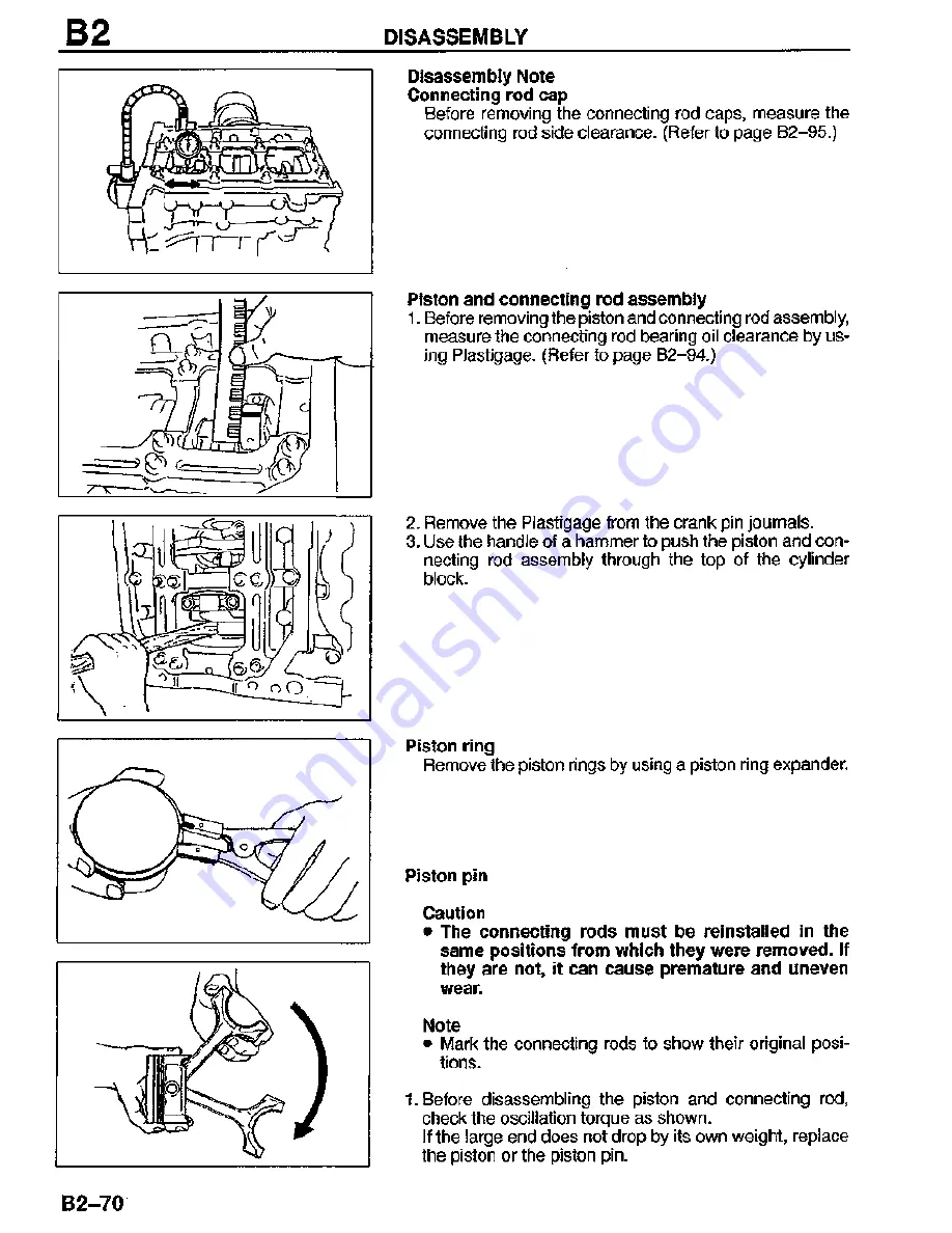 Mazda MX-3 1995 Workshop Manual Download Page 81