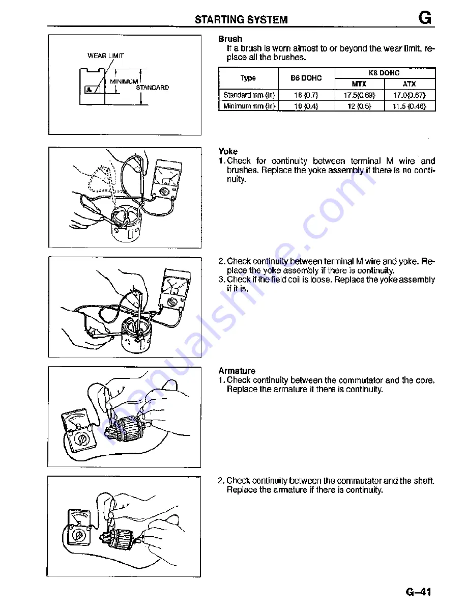 Mazda MX-3 1995 Workshop Manual Download Page 368