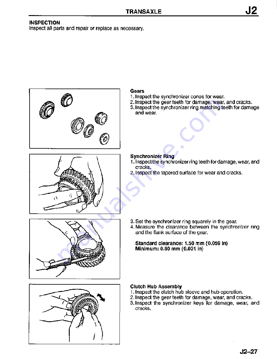 Mazda MX-3 1995 Workshop Manual Download Page 436