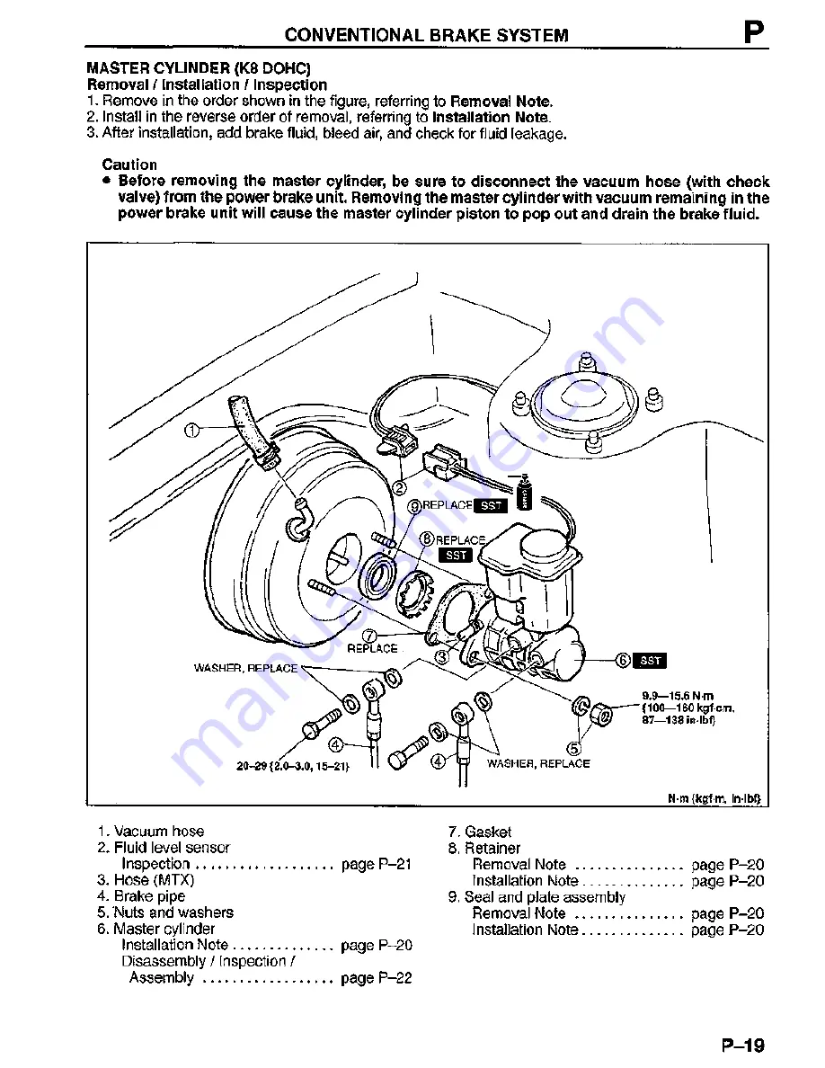 Mazda MX-3 1995 Скачать руководство пользователя страница 567