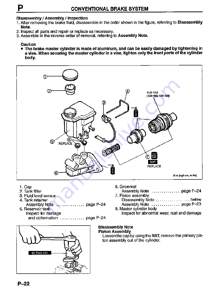 Mazda MX-3 1995 Workshop Manual Download Page 570