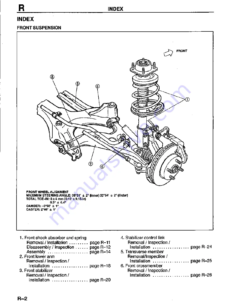 Mazda MX-3 1995 Скачать руководство пользователя страница 635