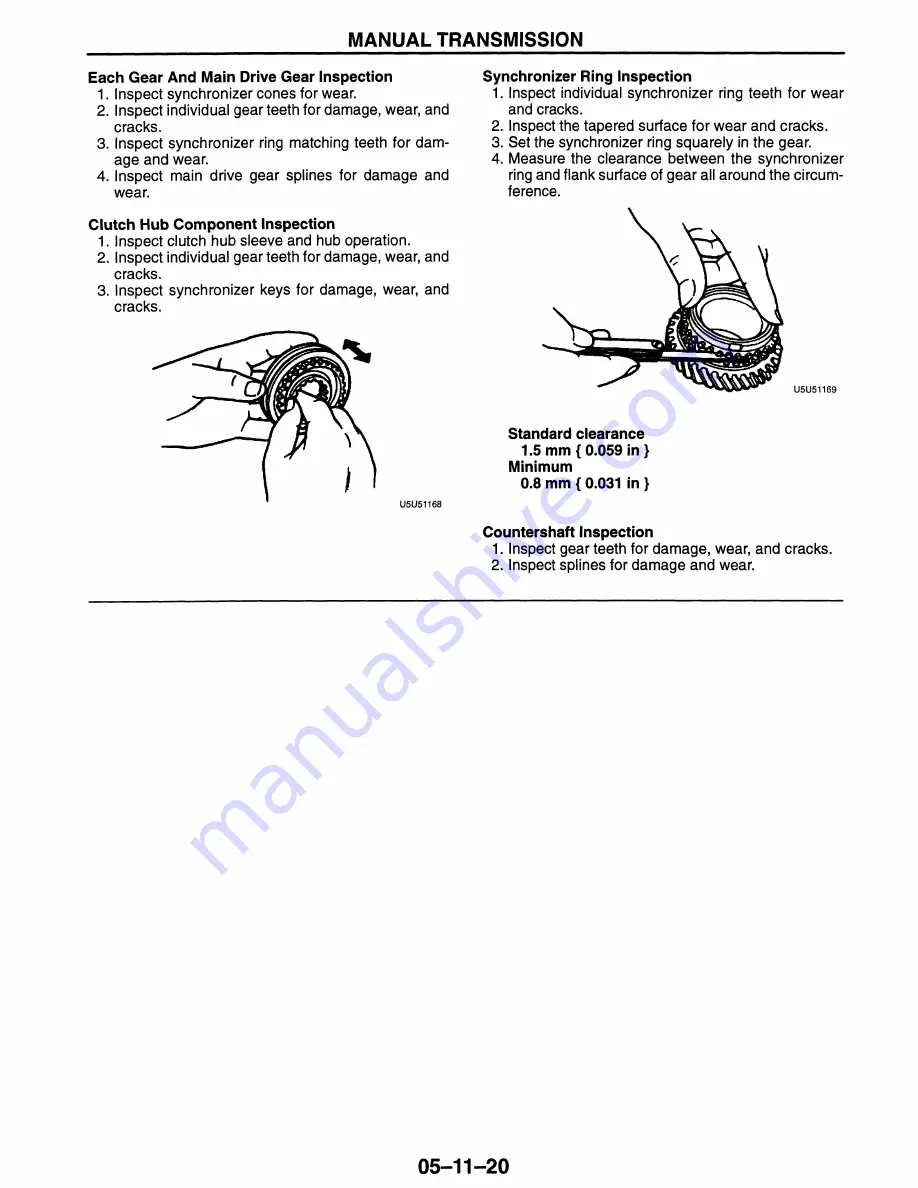 Mazda MX-5 Miata 1997 Workshop Manual Download Page 386