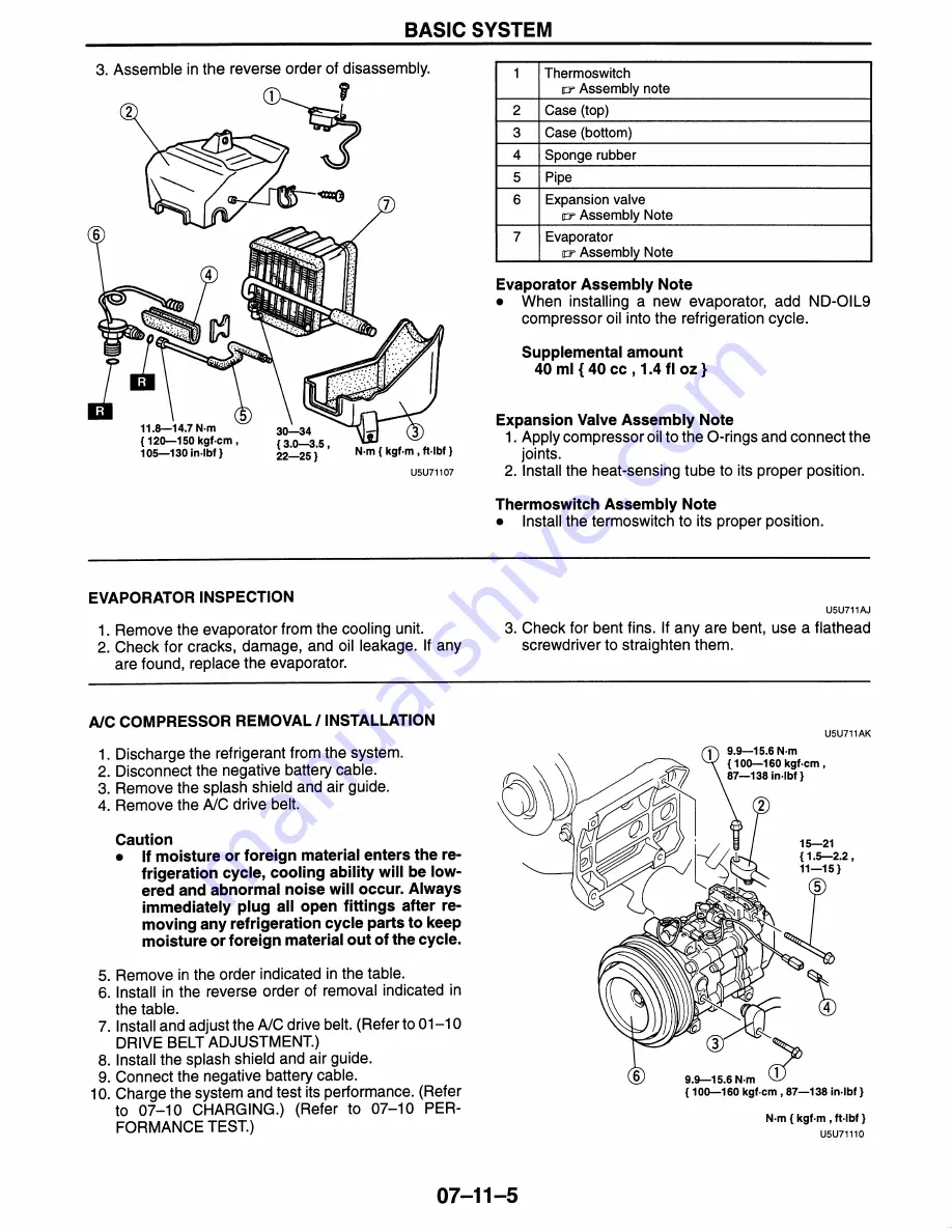 Mazda MX-5 Miata 1997 Workshop Manual Download Page 565