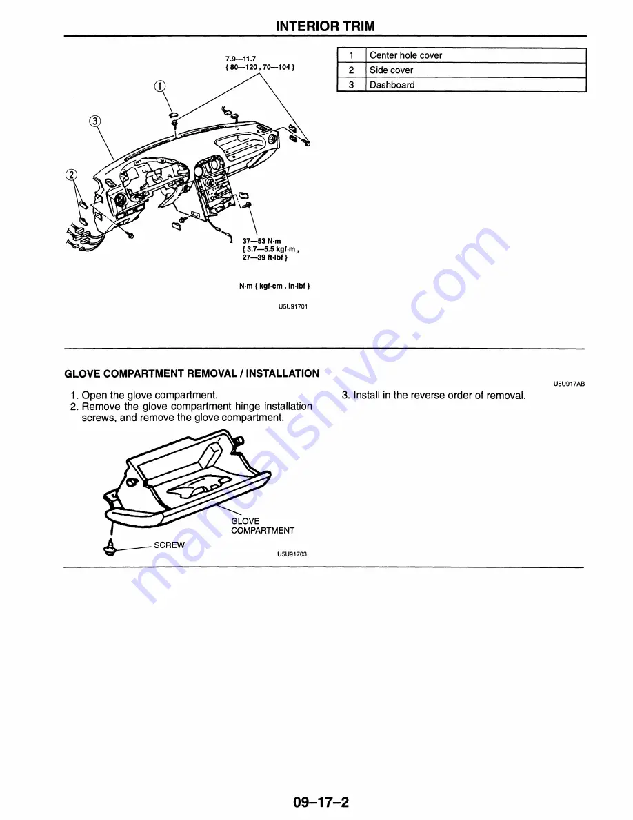 Mazda MX-5 Miata 1997 Workshop Manual Download Page 668