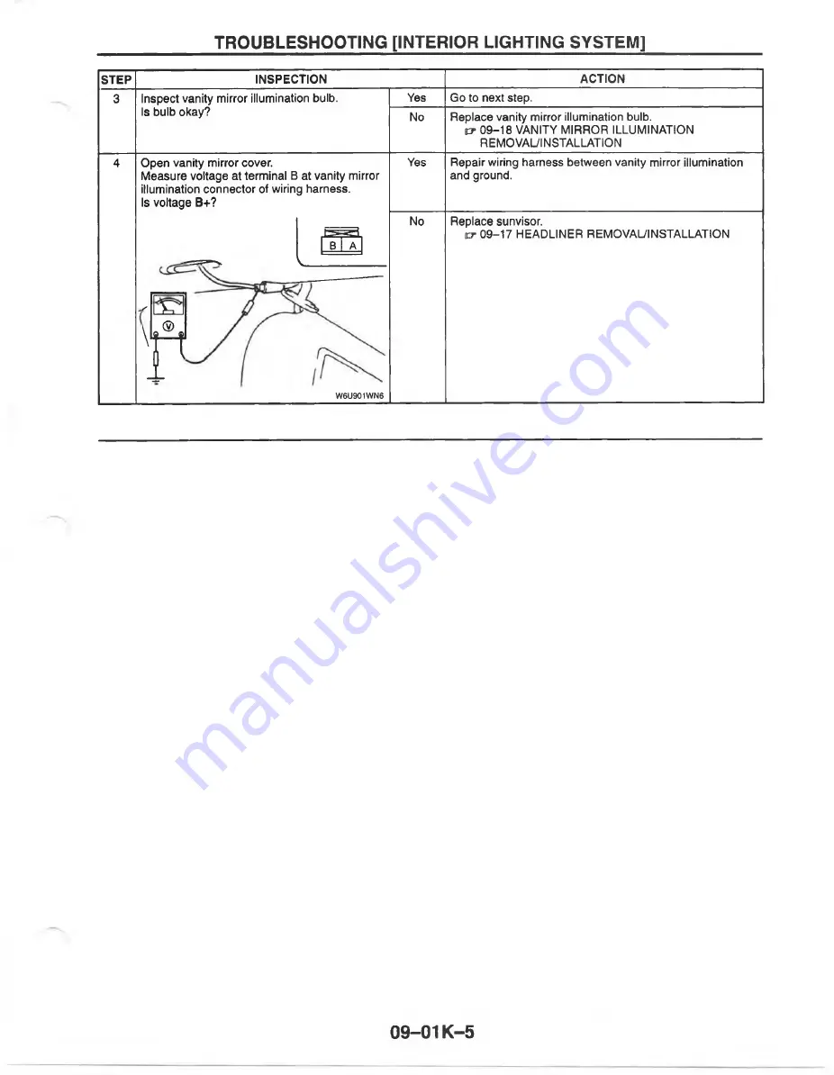 Mazda MX-6 1998 Workshop Manual Download Page 1064