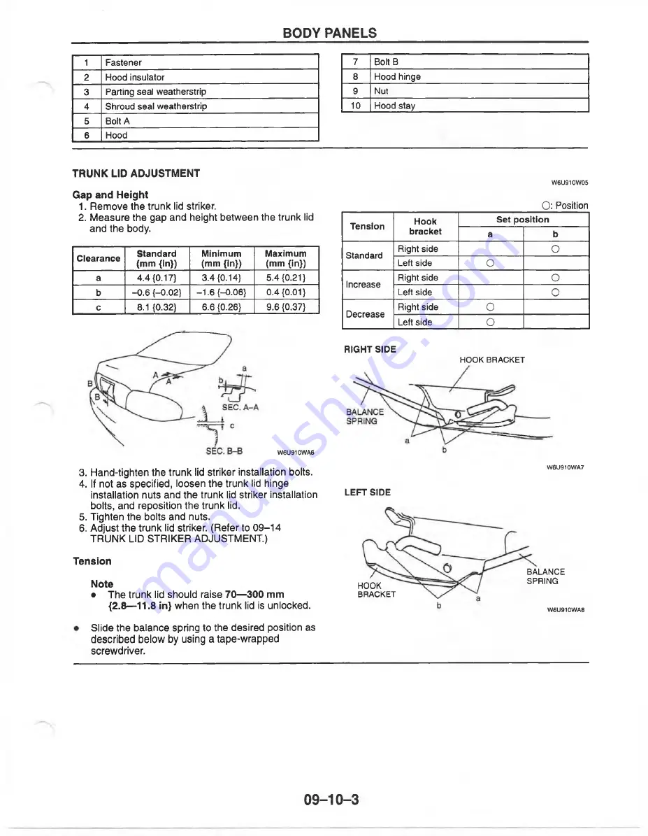 Mazda MX-6 1998 Скачать руководство пользователя страница 1133