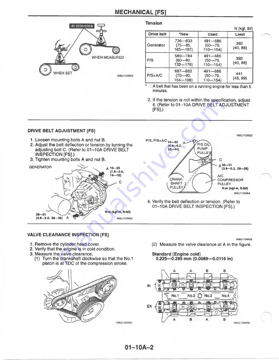 Mazda MX-6 1998 Скачать руководство пользователя страница 405