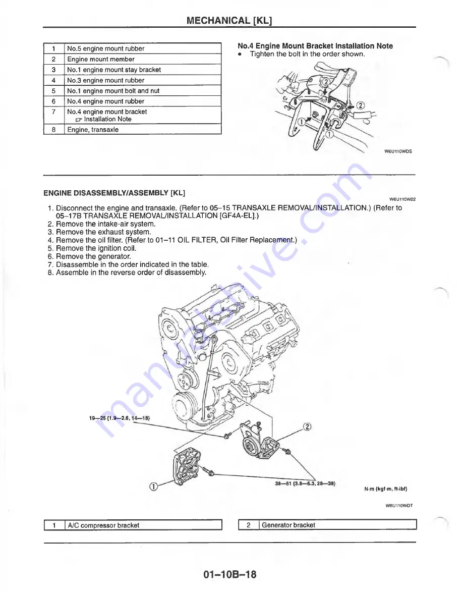 Mazda MX-6 1998 Скачать руководство пользователя страница 439