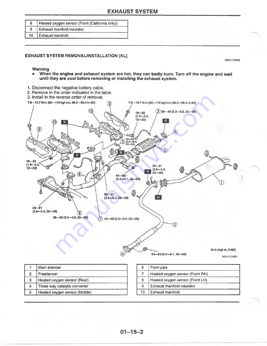 Mazda MX-6 1998 Скачать руководство пользователя страница 483