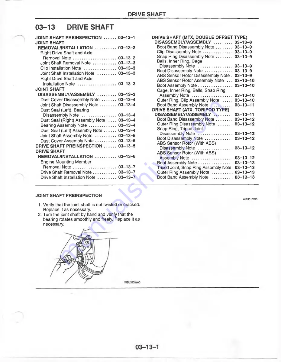 Mazda MX-6 1998 Скачать руководство пользователя страница 603