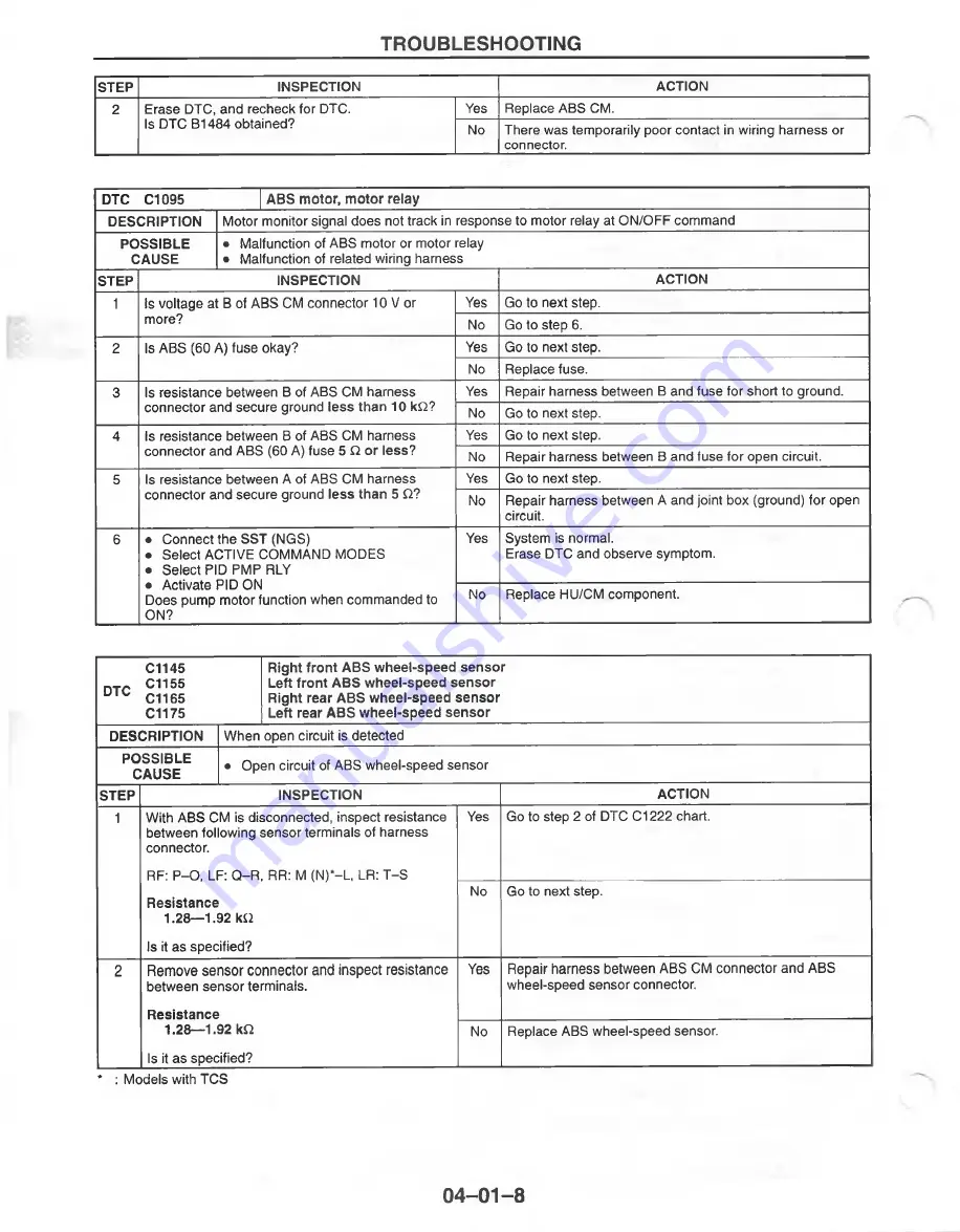 Mazda MX-6 1998 Workshop Manual Download Page 627