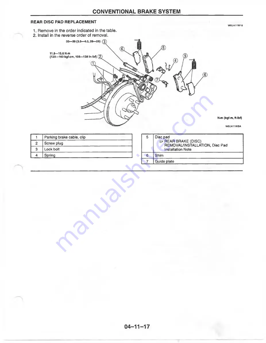 Mazda MX-6 1998 Workshop Manual Download Page 658