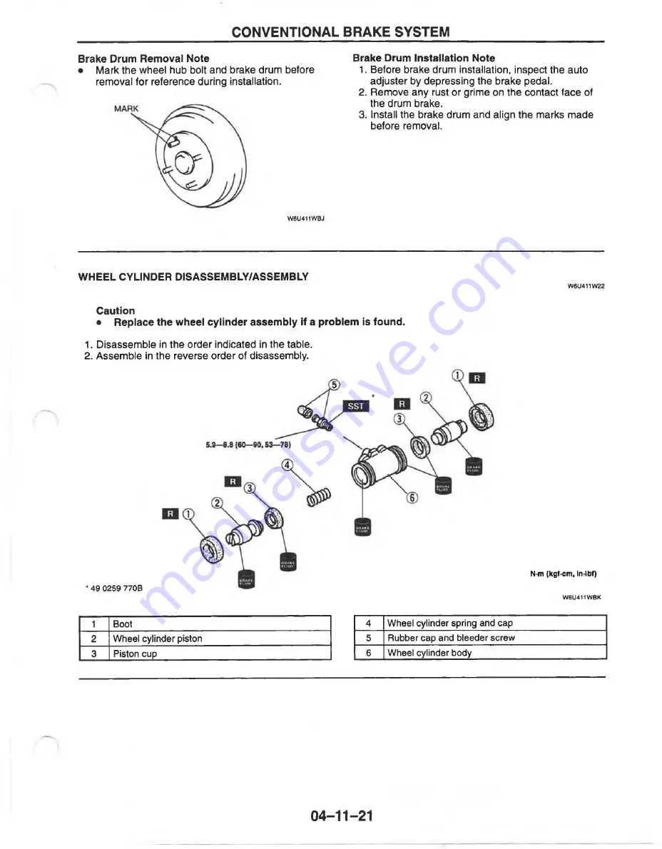 Mazda MX-6 1998 Скачать руководство пользователя страница 662