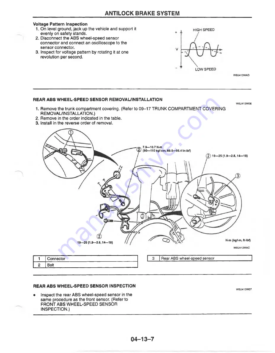 Mazda MX-6 1998 Скачать руководство пользователя страница 671