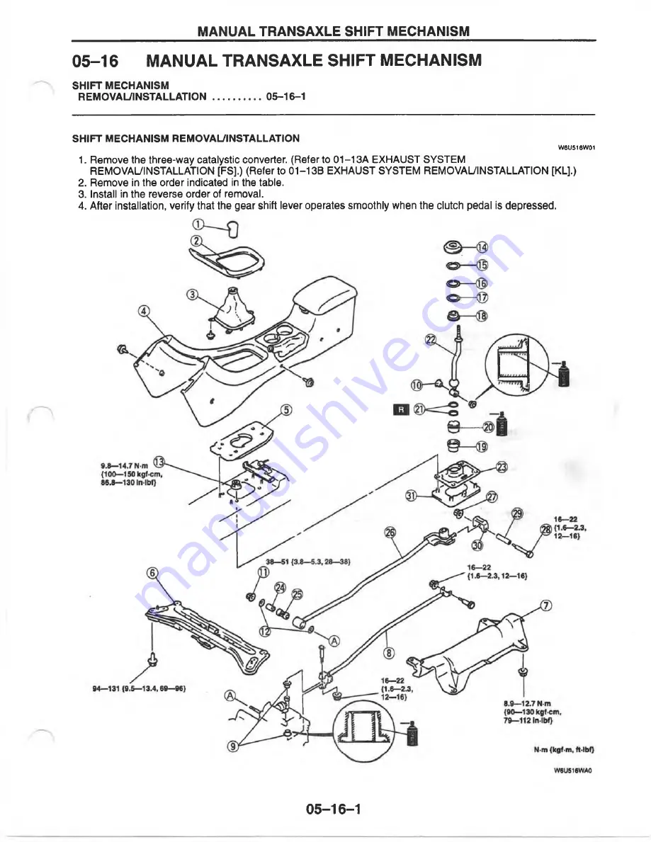 Mazda MX-6 1998 Скачать руководство пользователя страница 804