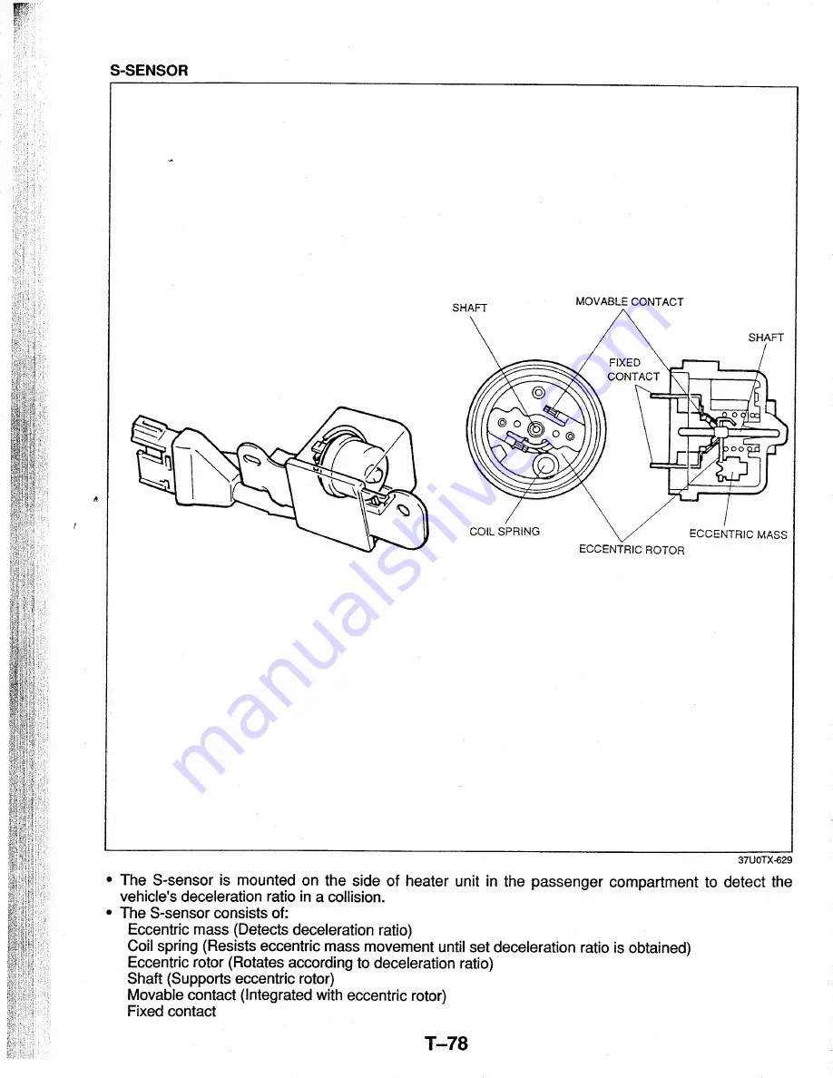 Mazda RX-7 1993 Service Highlights Download Page 383