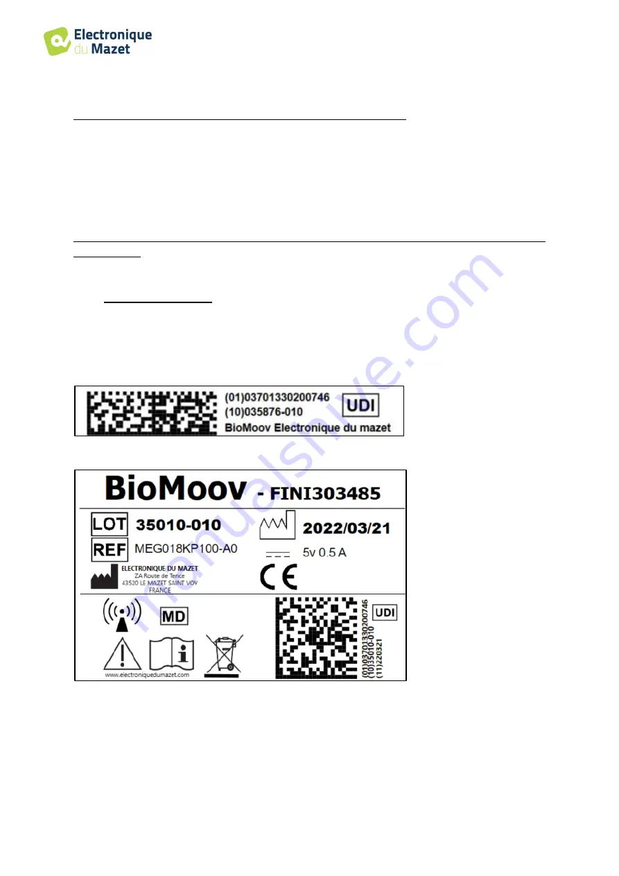 Mazet Sante BIOMOOV Manual Download Page 8