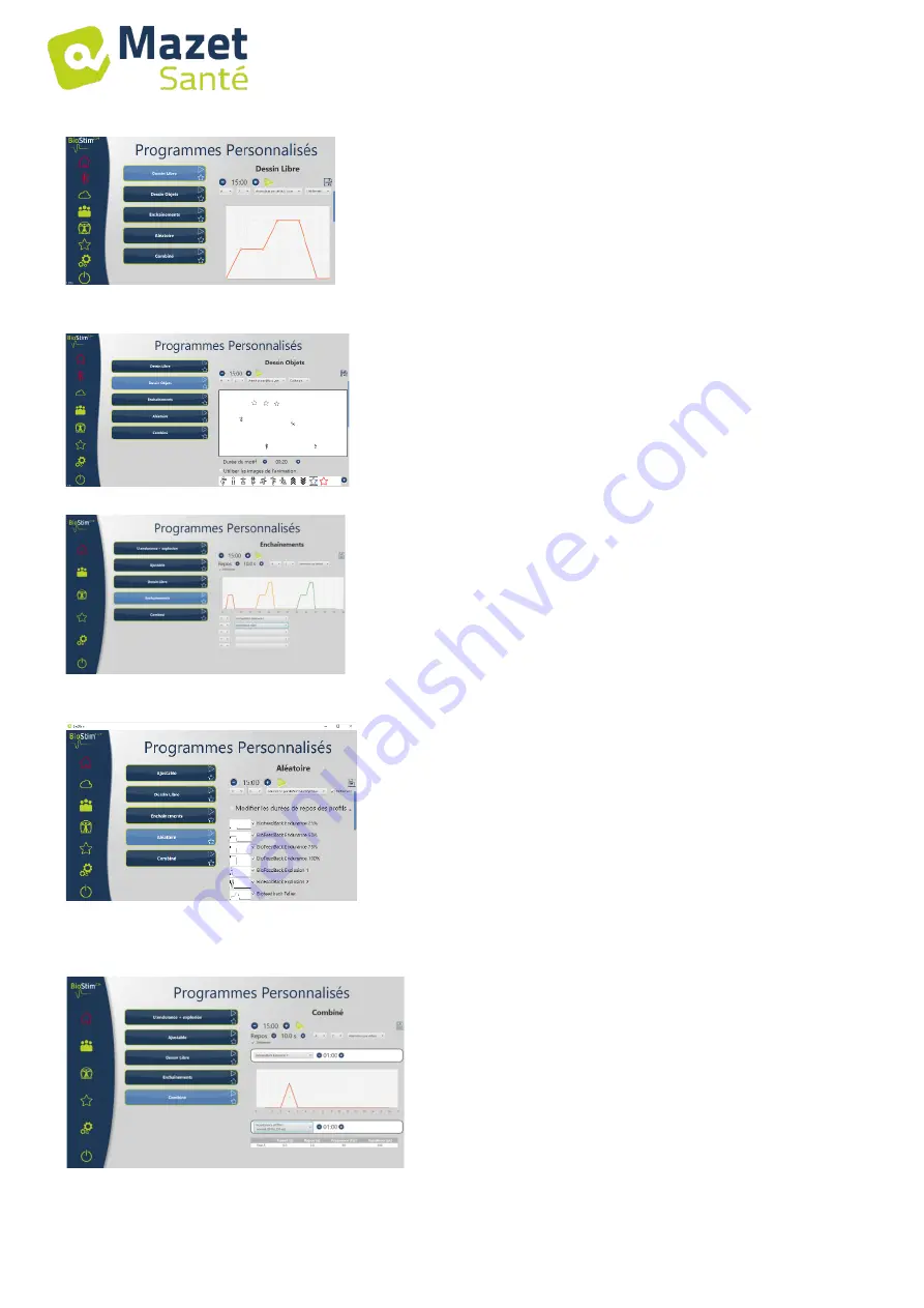 Mazet Sante Biostim 1.0 User Manual Download Page 22