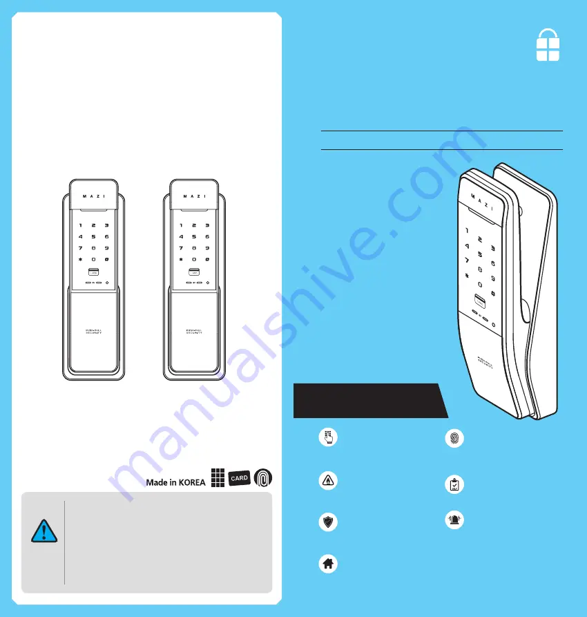 Mazi H-7200 User Manual Download Page 1