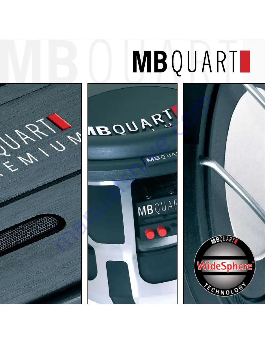 MB QUART PAB 2100 Brochure Download Page 1