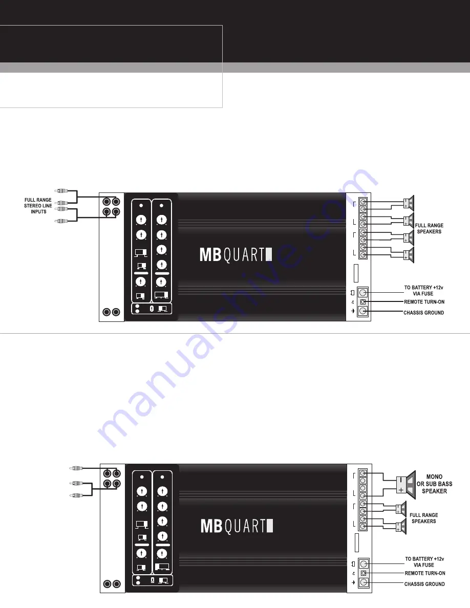 MB QUART Q4.150 Installation Manual Download Page 5