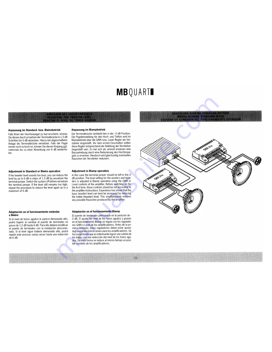 MB QUART QSD 210 Скачать руководство пользователя страница 11