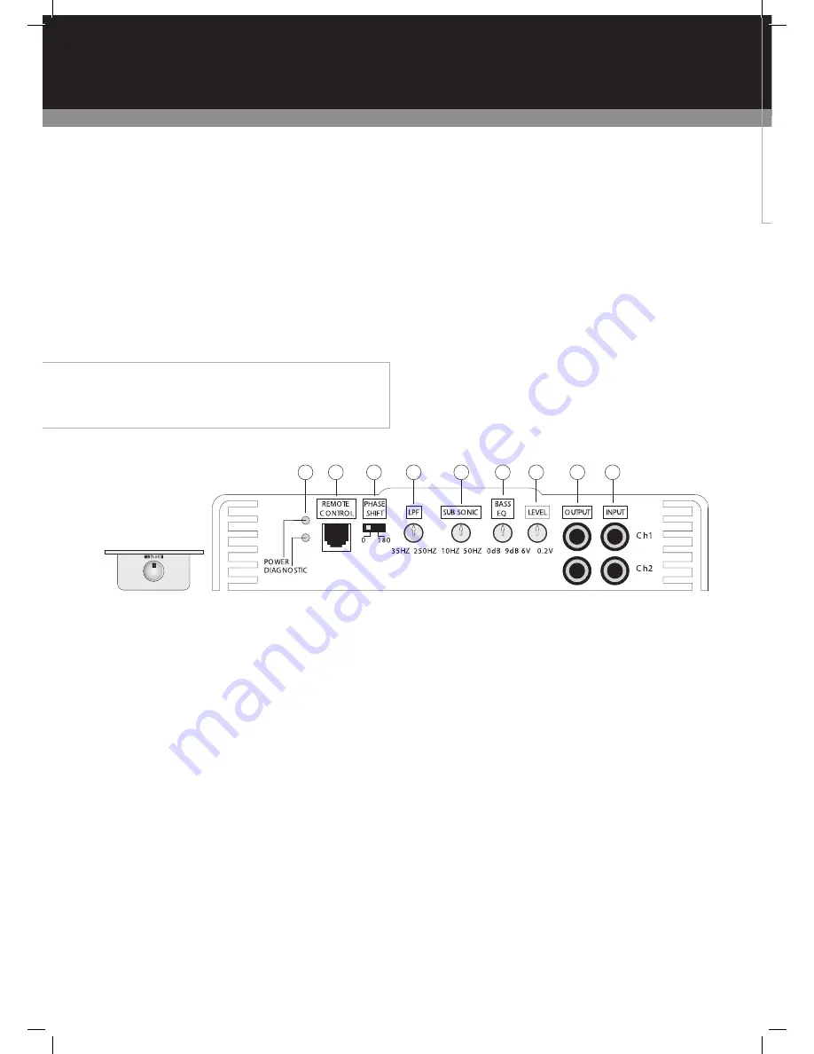 MB QUART RAB 1450 Installation And Operation Manual Download Page 22