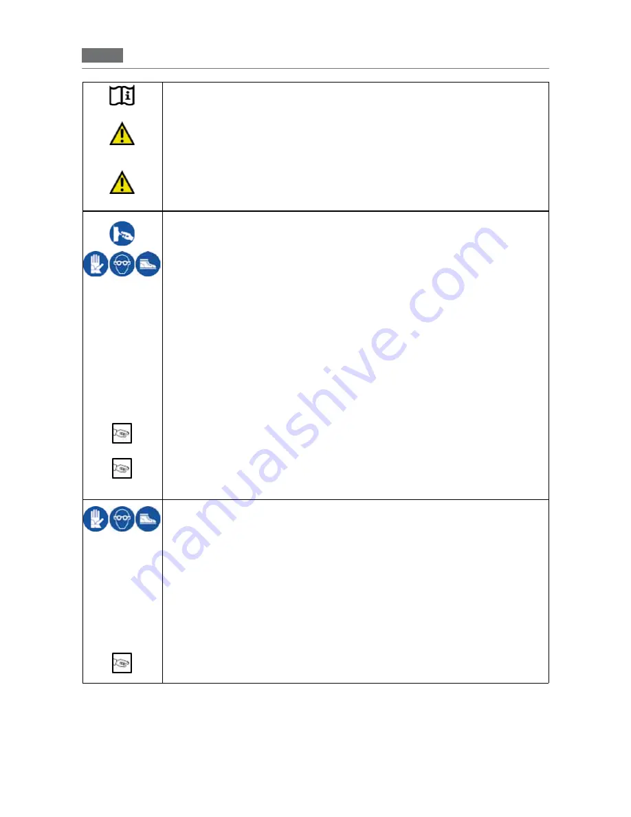 MBM G2SA11 Operating Instructions Manual Download Page 36