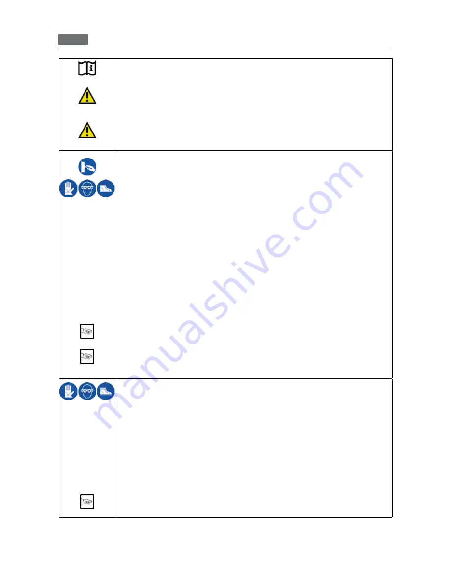 MBM G2SA11 Operating Instructions Manual Download Page 102