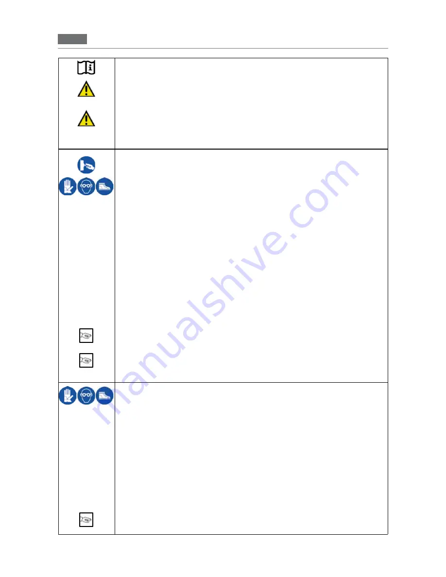 MBM G2SA11 Operating Instructions Manual Download Page 124