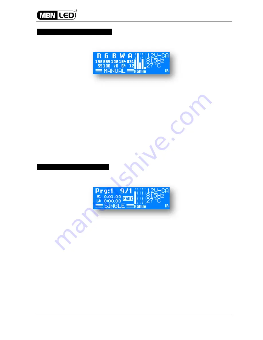 MBNLED L513513G Скачать руководство пользователя страница 15