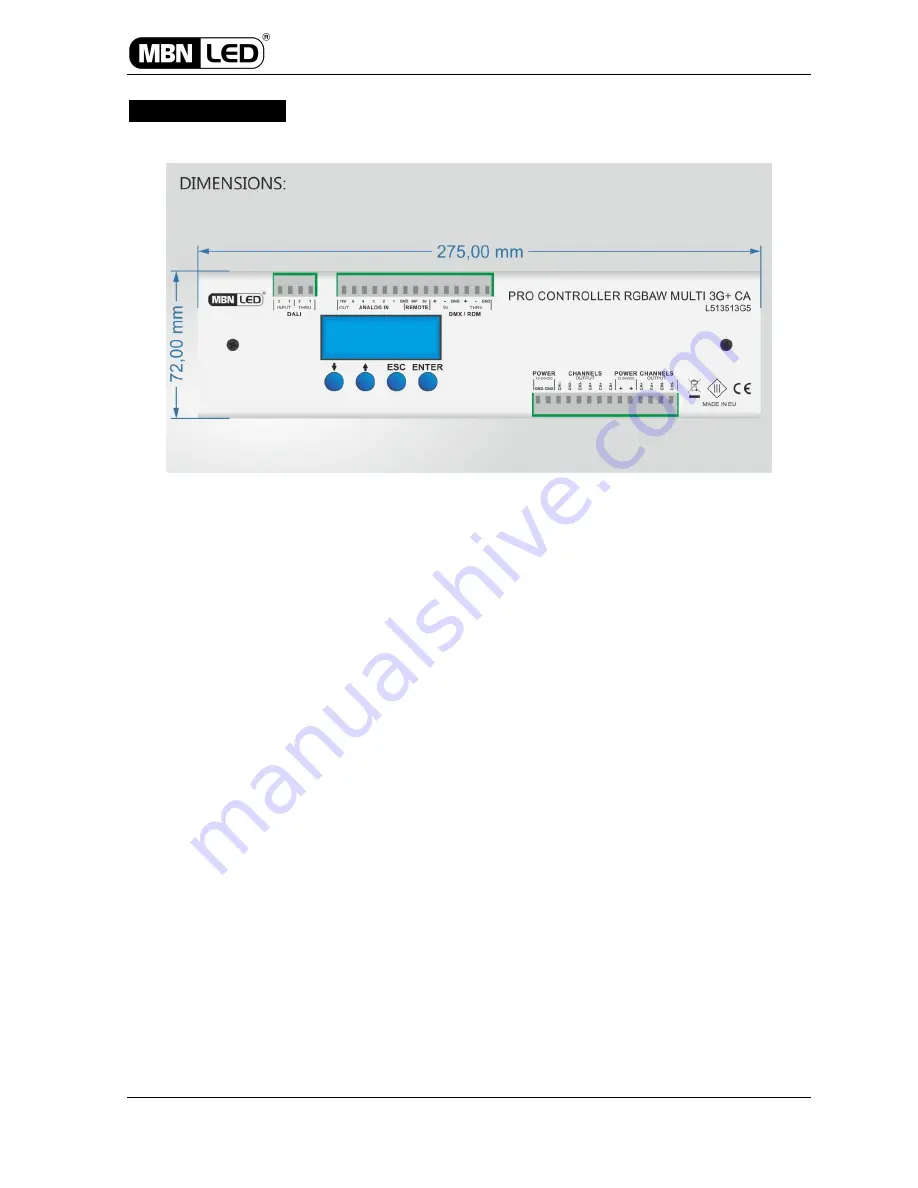 MBNLED L513513G Скачать руководство пользователя страница 50