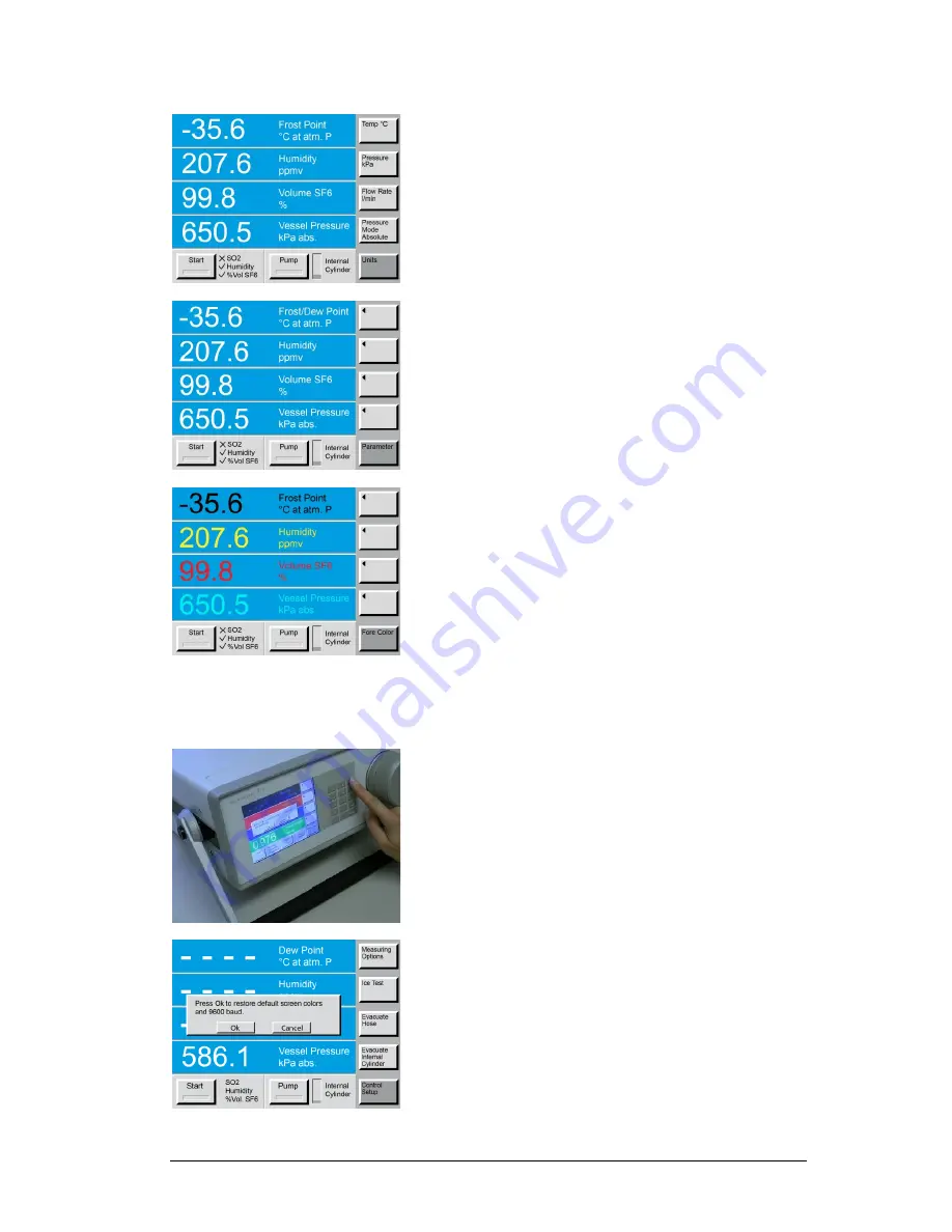 MBW 973-SF6 Operation Manual Download Page 44