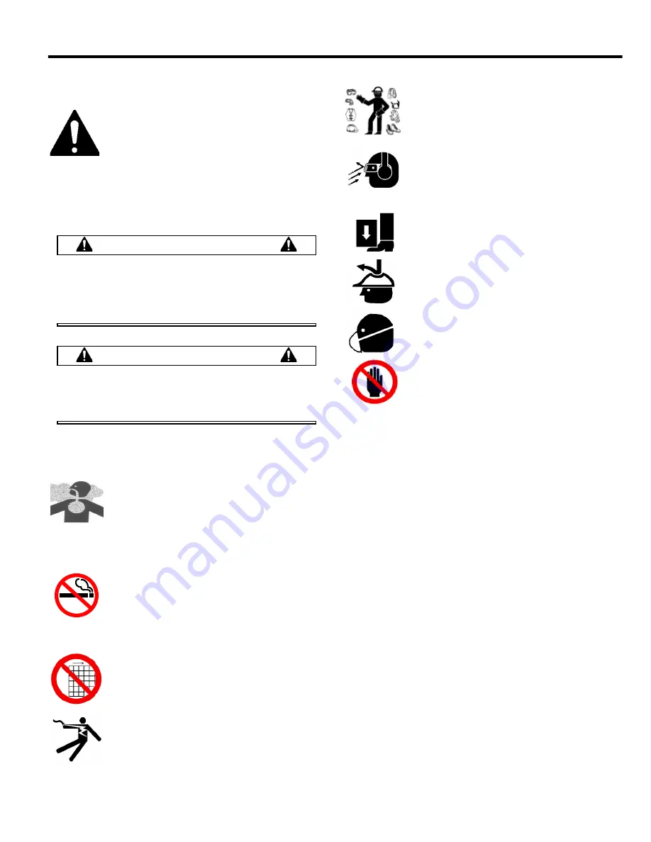 MBW GPR44D Operator'S Safety And Service Manual Download Page 4